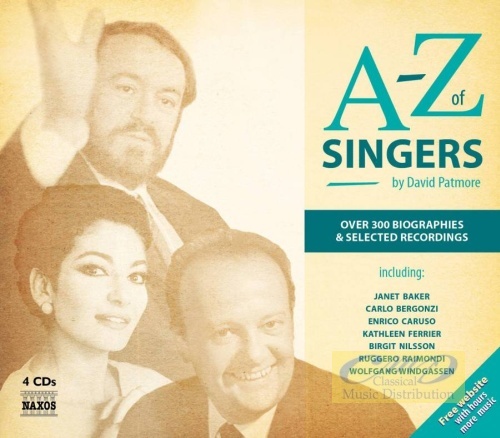 A-Z of Singers; wydawnictwo omawia kariery i nagrania ponad 300 śpiewaków