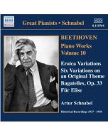 Beethoven: Piano Works, Vol. 10