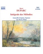 DUPARC: Integrale des melodies