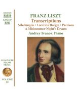 Liszt: Complete Piano Music Vol. 55 - Transcriptions