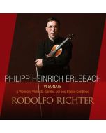 Erlebach: Six Sonatas for Violin & Viola da Gamba with bass continuo