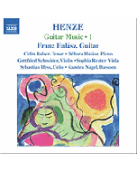 HEINZE: Guitar Music, Vol. 1