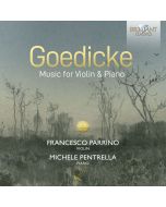 Goedicke: Music for Violin & Piano