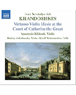 Khandoshkin : 3 Violin Sonatas, Op. 3