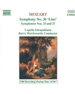 Mozart: Symphonies Nos. 36, 33 and 27