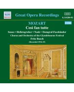 MOZART: Cosi fan tutte (1934-35