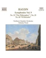 Haydn: Symphonies Vol. 9: No. 22 „The Philosopher”, No. 29, No. 60 „Il Distratto”