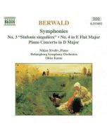 Berwald: Symphonies nos. 3 & 4
