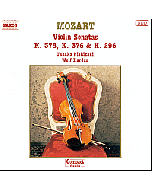 Mozart:  Violin Sonatas  17, 24, 26