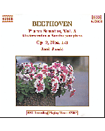 Beethoven: Piano Sonatas Vol.  3 / 8.550150