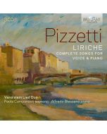 Pizzetti: Liriche, Complete Songs for Voice & Piano