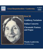 Bach: Goldberg Variations, Italian Concerto