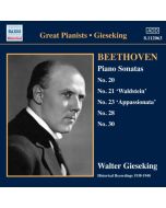 Beethoven: Piano Sonatas Nos. 20, 21, 23, 28 & 30, nagr. 1938-1940