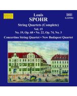 Spohr: String Quartets Vol. 15 - Nos. 19 & 22