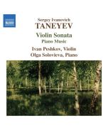 Taneyev: Violin Sonata, Piano Music