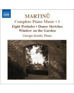 Martinu: Complete Piano Music Vol. 1