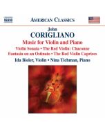 Corigliano: Music for Violin & Piano - The Red Violin Caprices, Fantasia on an Ostinato, Sonata for Violin and Piano