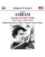 Amram: Voyages for Solo Violin