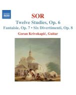 Sor: Twelve Studies Op. 6,  Fantaisie Op.7, Six Divertimenti Op. 8