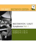 IDIL BIRET BEETHOVEN EDITION 2 - Beethoven / Liszt Symphonies Vol. 1 - Nos. 1 & 2