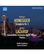 Honegger: Symphony No. 2, Henri Lazarof: Concerto for Orchestra No. 2 "Icarus", Poema