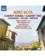 Rota: Clarinet Sonata, Clarinet Trio, Improvviso, Toccata, Fantasia