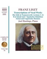 Liszt: Complete Piano Music Vol. 44- Transcriptions of Vocal Works (Hastings) (Liszt Complete Piano Music, Vol. 44)