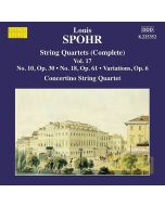 Spohr: String Quartets Vol. 17