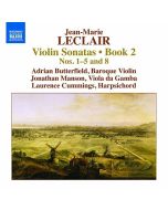 Leclair: Violin Sonatas Book 2 - Nos. 1 - 5 & 8