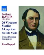 David: 20 Virtuoso Studies for solo violin; 6 Caprices for solo violin