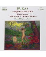 DUKAS: Piano Sonata; Variations on a Theme of Rameau