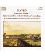 HAYDN: Symphonies, Vol. 22  - Nos. 13, 36; Sinfonia Concertante