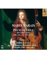 Marais: Pieces de viole des Cinq Livres 1686, 1701, 1711, 1717 & 1725