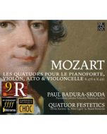 Mozart: Les quatuors pour le pianoforte, violon, alto & violoncelle K 478 & K 493