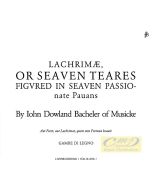 Dowland: Lachrimae or Seaven Teares