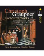 Graupner: Orchestral Works Vol. 3 - Overture, Canon, Sonatas