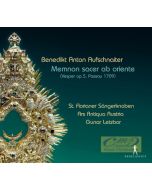 Aufschnaiter: Memnon sacer ab oriente (Vesper op. 5, Passau 1709)