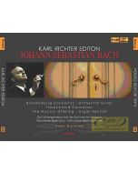 Karl Richter Edition - Bach: Brandenburg Conc., Orchestral Suites, Harpsichord Conc., The Musical Offering, Organ Recital