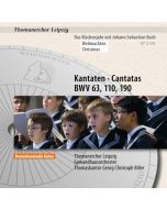 Bach: Kantaten BWV 63, 110, 190