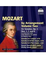 Mozart by Arrangment Vol. 2 - Six Sonatas Op. 2, Nos. 1, 3 & 6