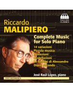 Malipiero: Complete Music for Solo Piano