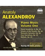 Alexandrov: Piano Music Vol. 1