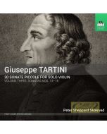 Tartini: 30 Sonate Piccole for Solo Violin Vol. 3 - Sonatas Nos. 13-18
