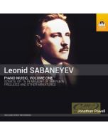 Sabanayev: Piano Music Vol. 1