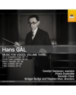 Gál: Music for Voices Vol. 3