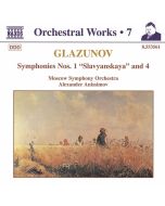 GLAZUNOV: Symphonies 1 & 4