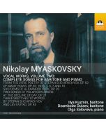 Myaskovsky: Vocal Works Vol. 2