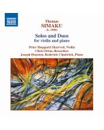 Simaku: Solos and Duos for violin and piano