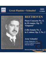GREAT PIANISTS - SCHNABEL: Beethoven: P.