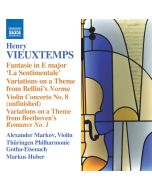 Vieuxtemps: Fantasie; Variations; Violin Concerto No. 8